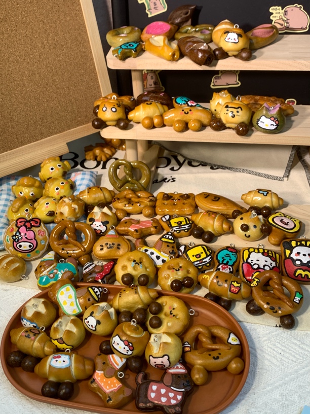 （三拆）可爱手工碱水挂件盲袋普通拆