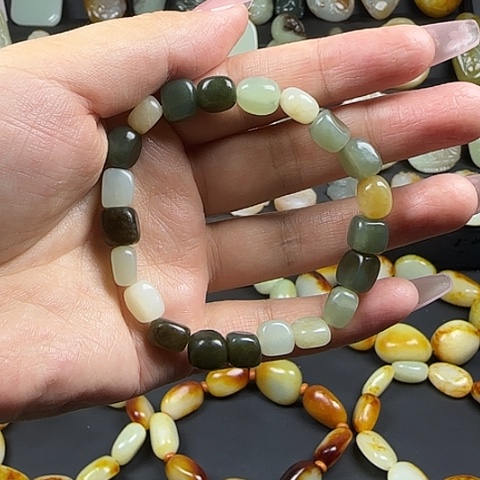 手串未镶嵌和田玉