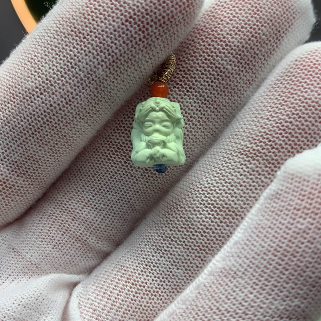 绿松石挂件未镶嵌