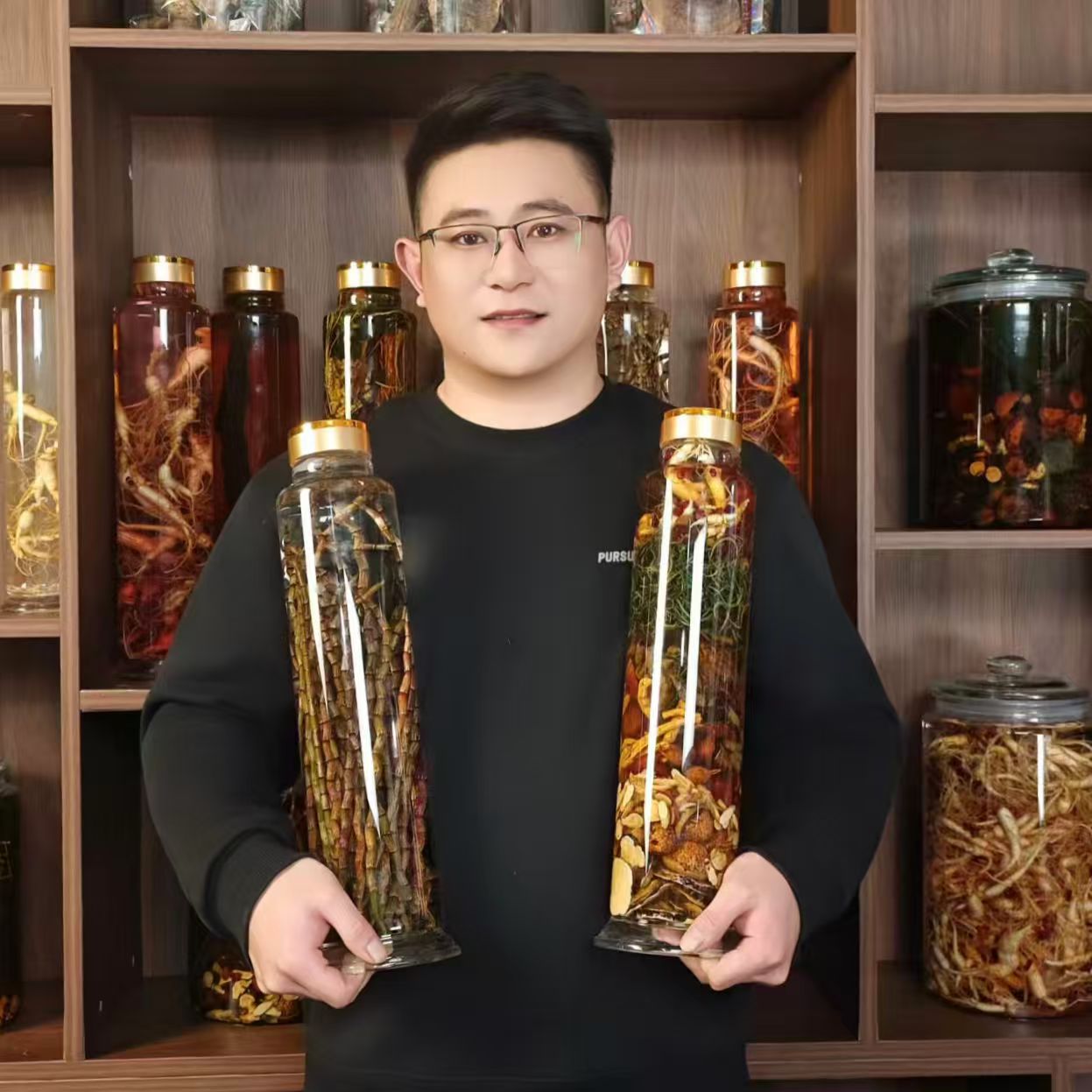 【30斤装-以直播间为准】人参灵芝等滋补养生泡料