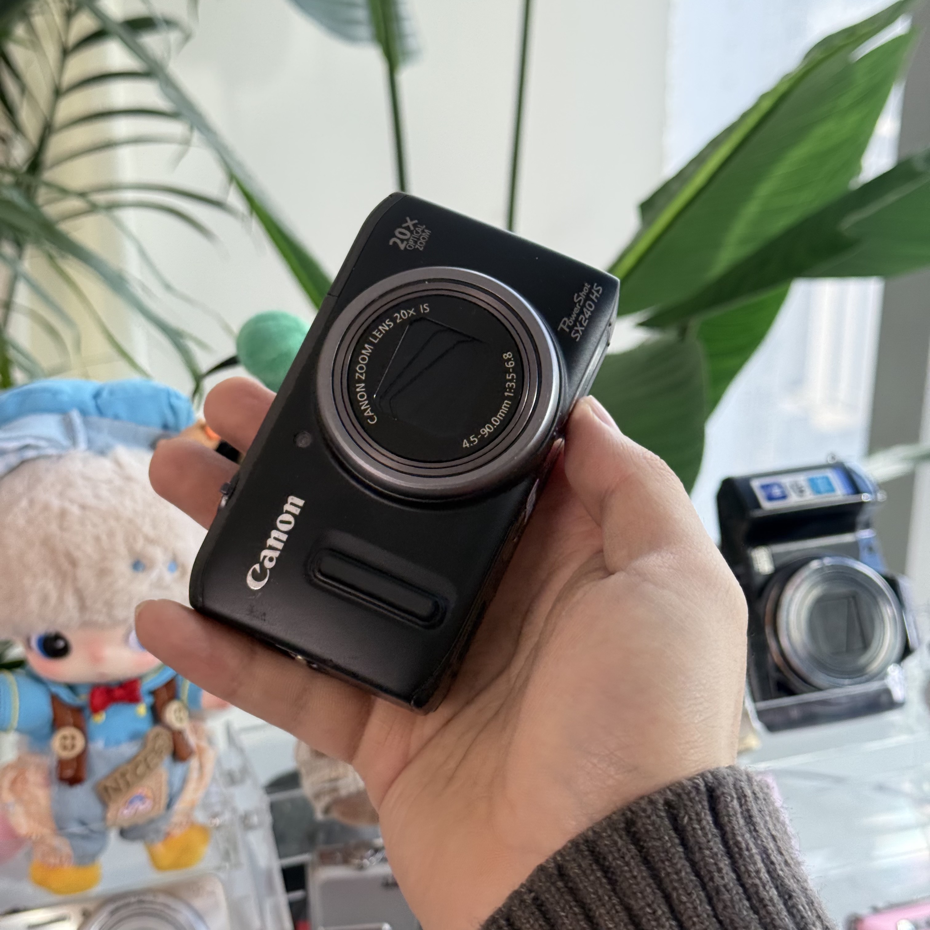 9新 Canon/佳能 佳能sx240小长焦色彩感好20倍光学变焦带配件