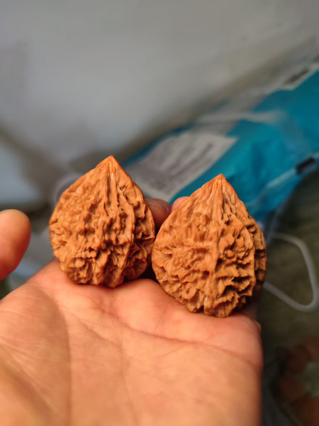 秦岭文玩野生鸡心