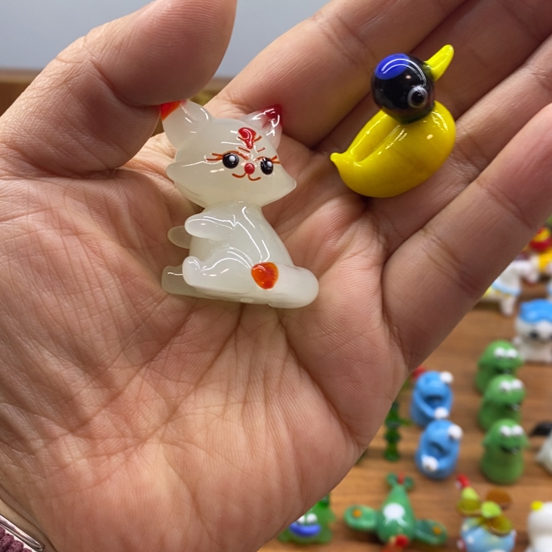 平***平琉璃手工艺品手工琉璃小小小摆件