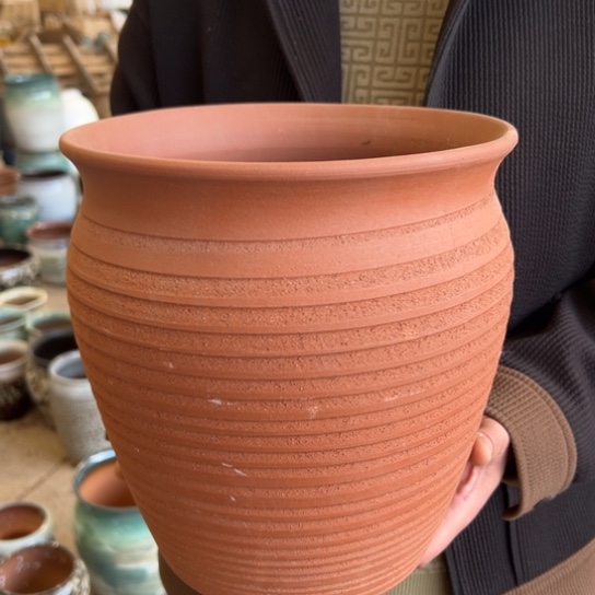 紫砂花盆高26口24————-