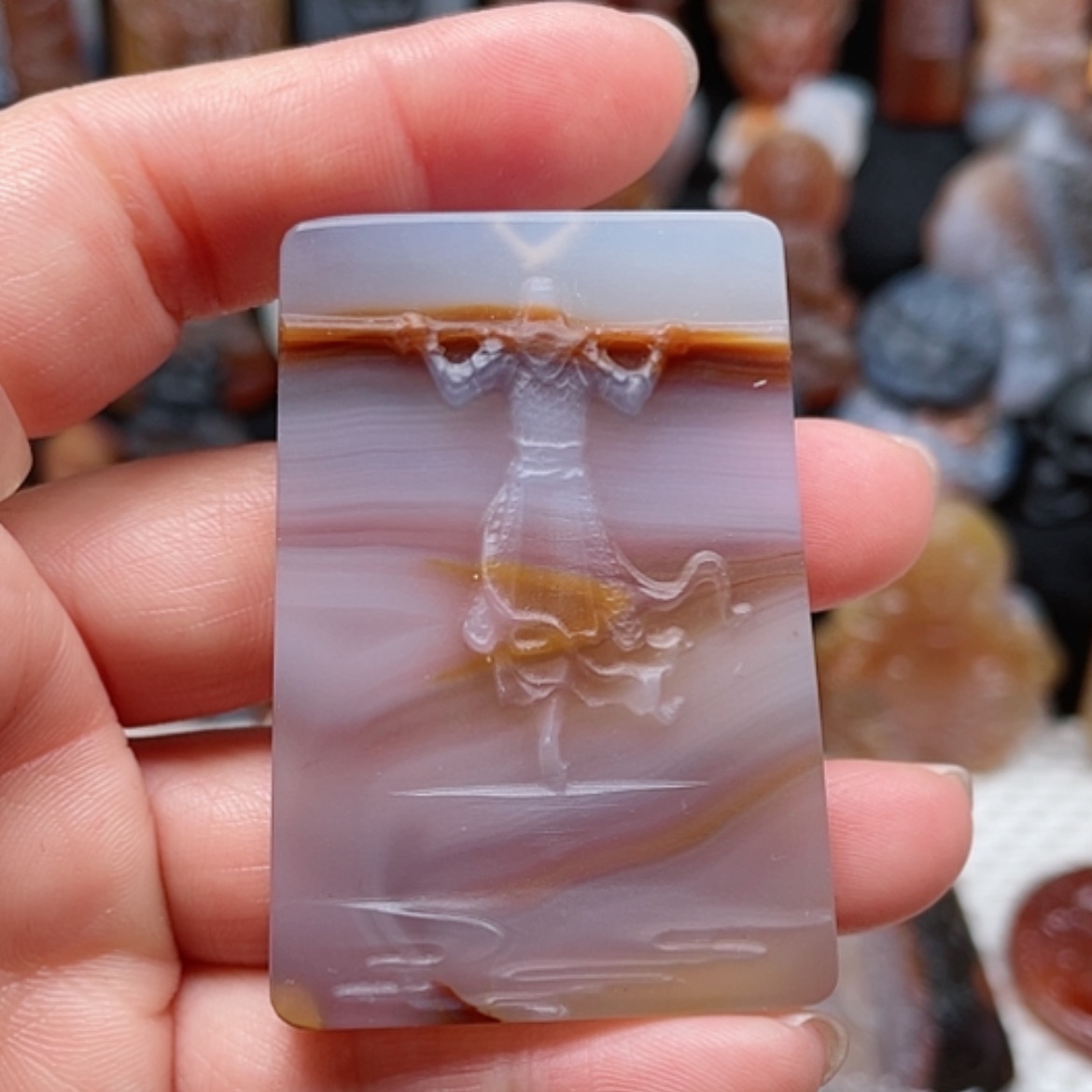 【闪购商品】玛瑙/玉髓颈饰未镶嵌