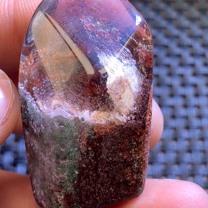 水晶吊坠(不含链)未镶嵌一***心