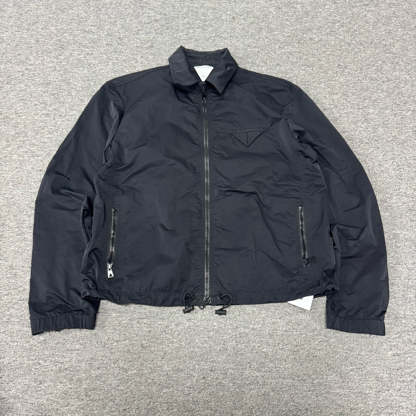 99新 BOTTEGA VENETA/葆蝶家 BV 三角 尼龙夹克 99新 m码