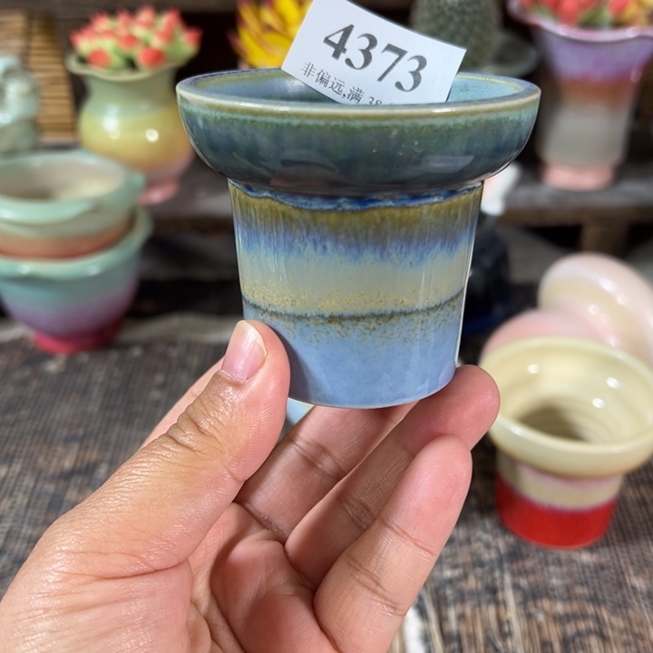 口6 手工花盆满30包邮