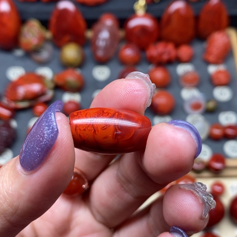 【闪购商品】南红玛瑙配饰未镶嵌宫*宇