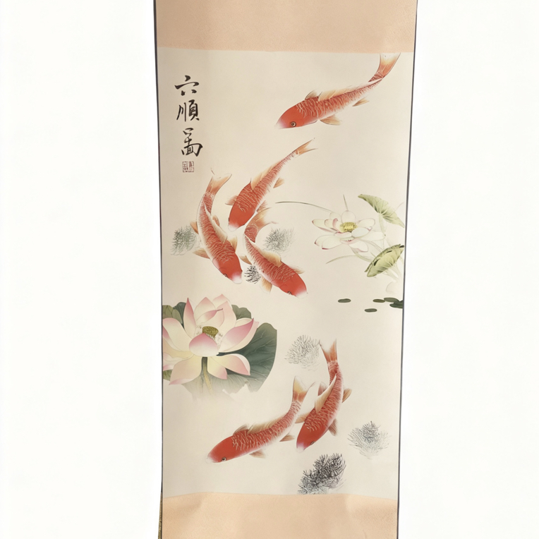 三尺【六顺图】玄关装饰画