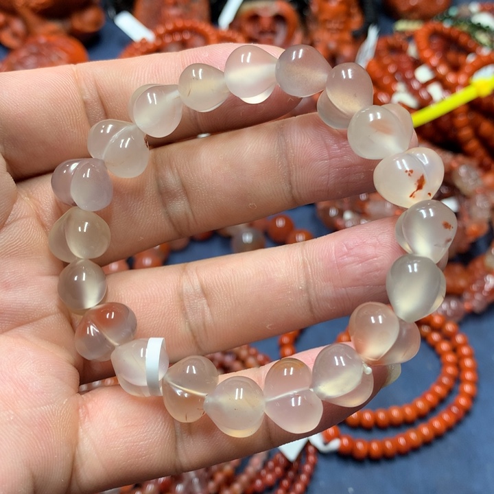 未镶嵌手串南红玛瑙