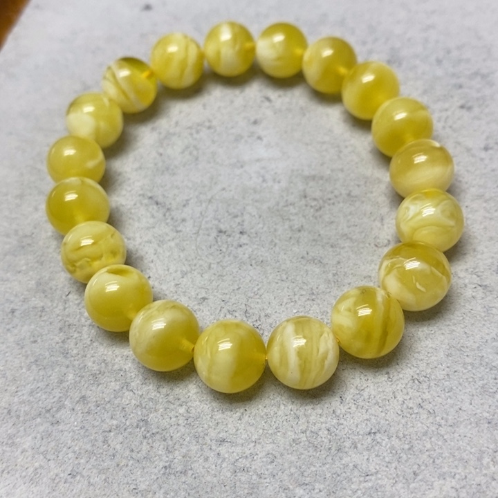 蜜蜡未镶嵌裸石串