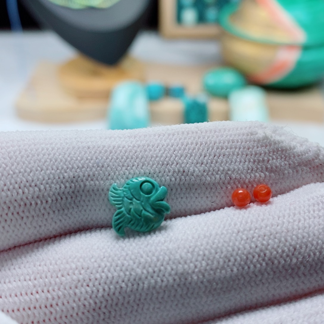 南红玛瑙未镶嵌颈饰