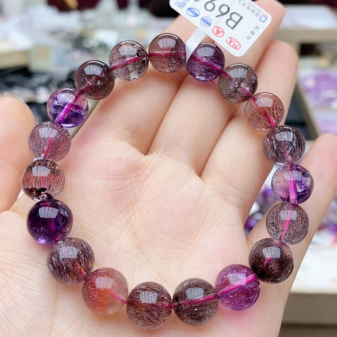 水晶手链未镶嵌B694 超七