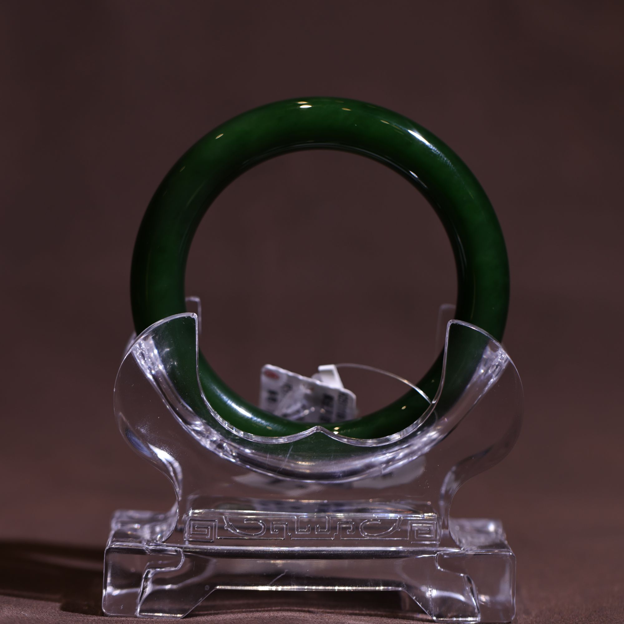 【新疆马爷珠宝】碧玉手镯 56/55.5 圈口