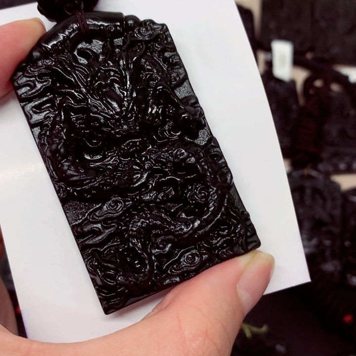 天然a货钢琴黑挂件