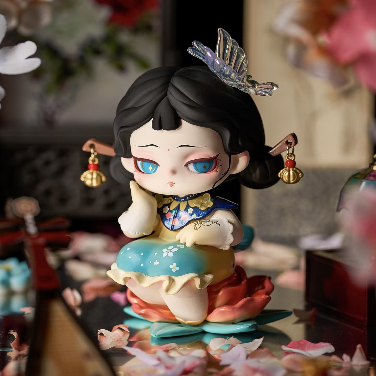 【代拆】玲珑夏意归期是何期系列潮玩手办盲盒