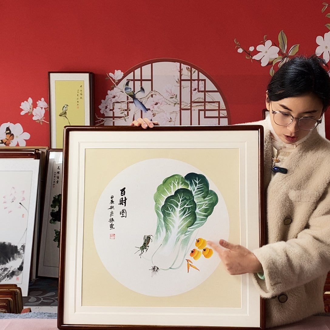 国画手写手绘62✖️62国画作品