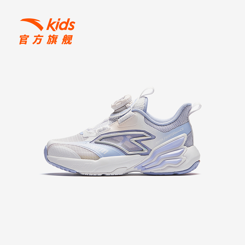商场同款|安踏儿童女小童平衡车鞋2025夏欧若风透气防滑耐磨跑鞋