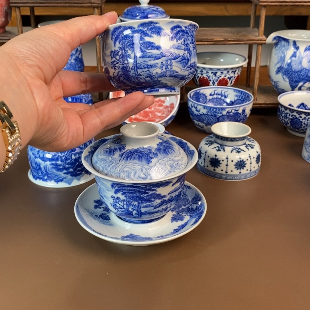 景德镇陶瓷手工手绘