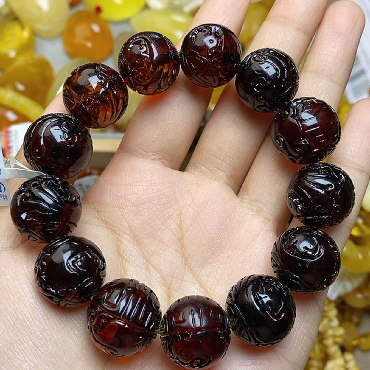 【闪购商品】琥珀珠宝奇石未镶嵌普**通