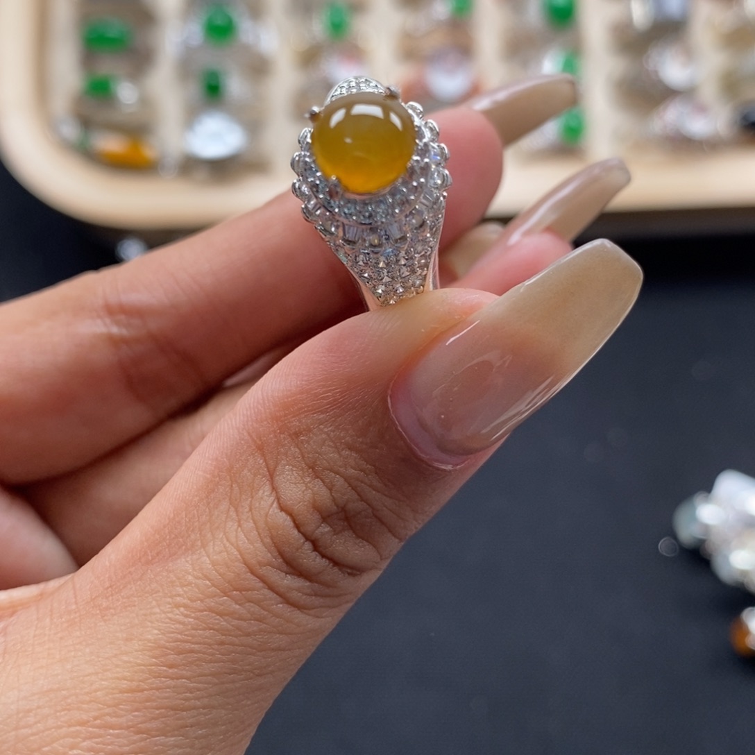 翡翠裸石缅甸天然A货翡翠