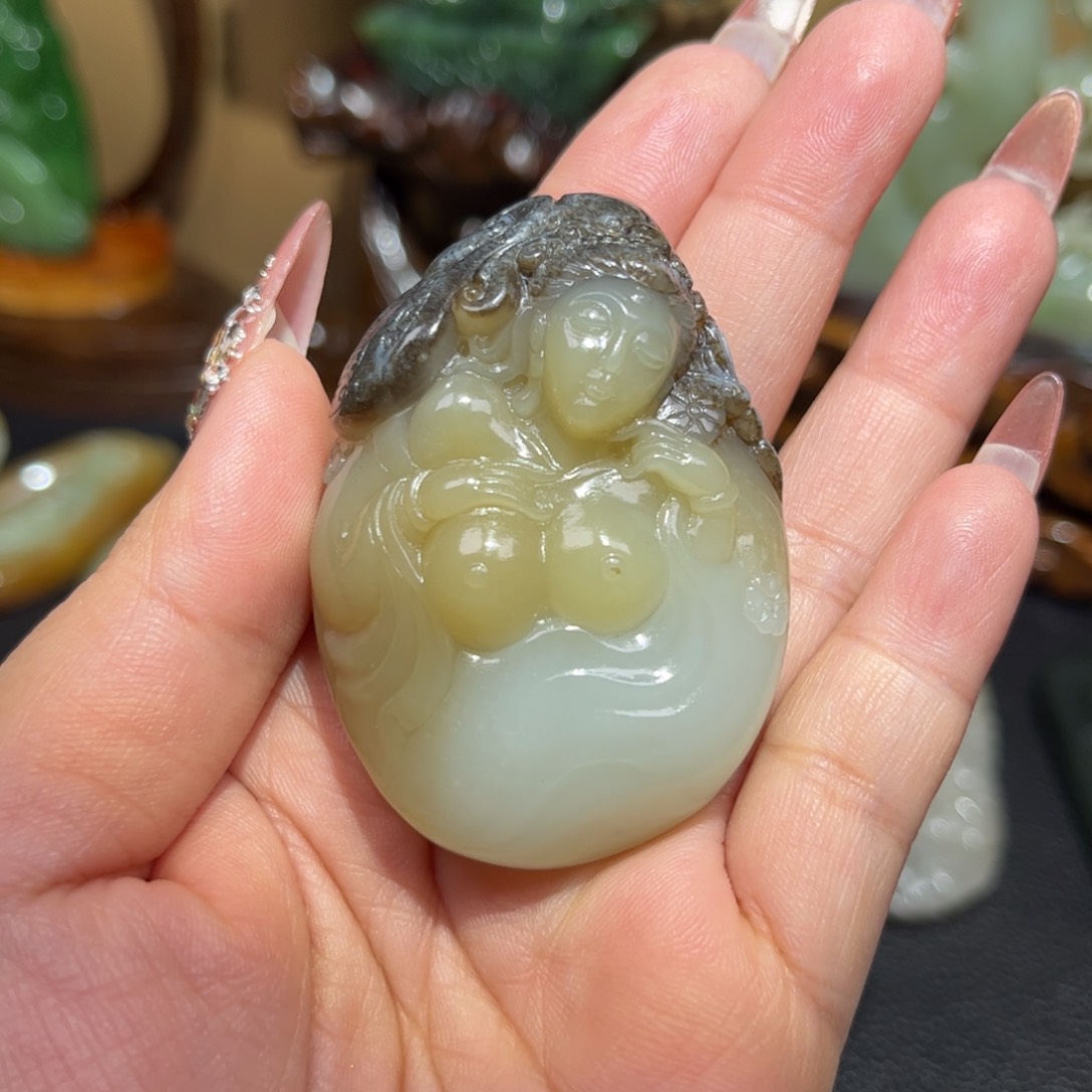 和田玉挂件未镶嵌