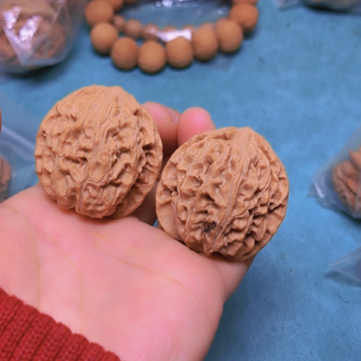 【闪购商品】摆件核桃36苹果磕尖全品