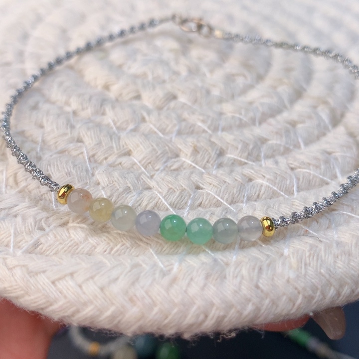 翡翠散珠马卡龙色系