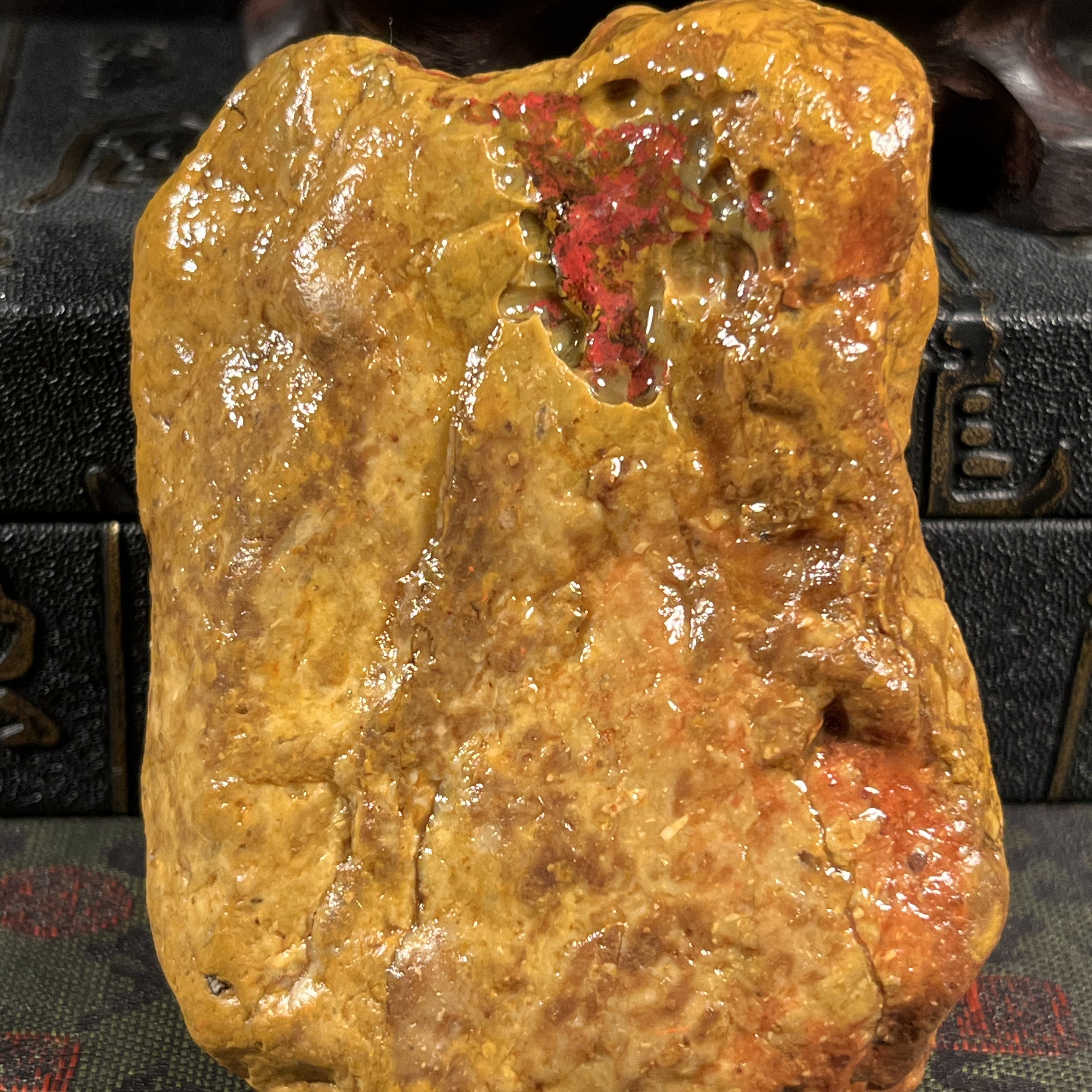 昌化石昌化田黄原石，重183克