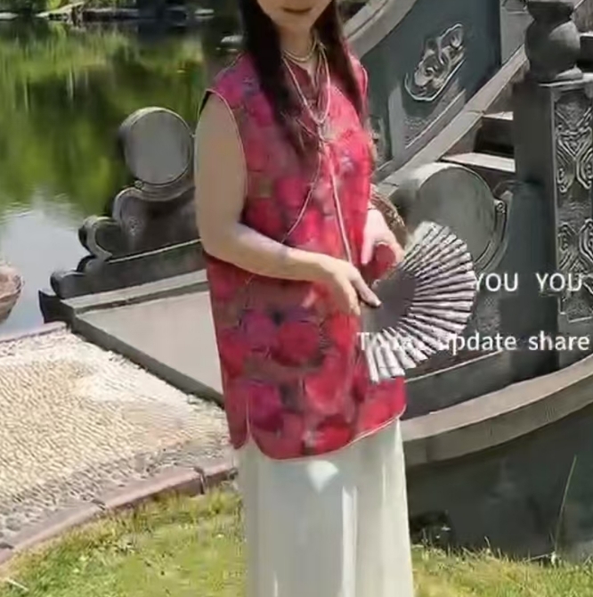 女士国风上衣81-A787-娇