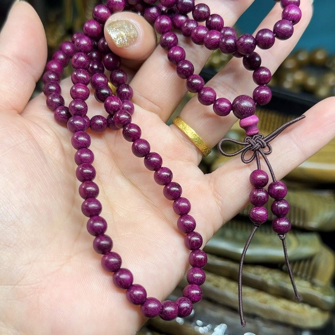 维腊木（绿檀）无事牌