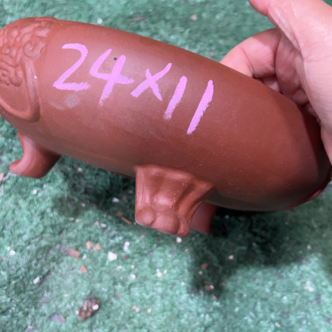 紫砂花盆紫砂花盆