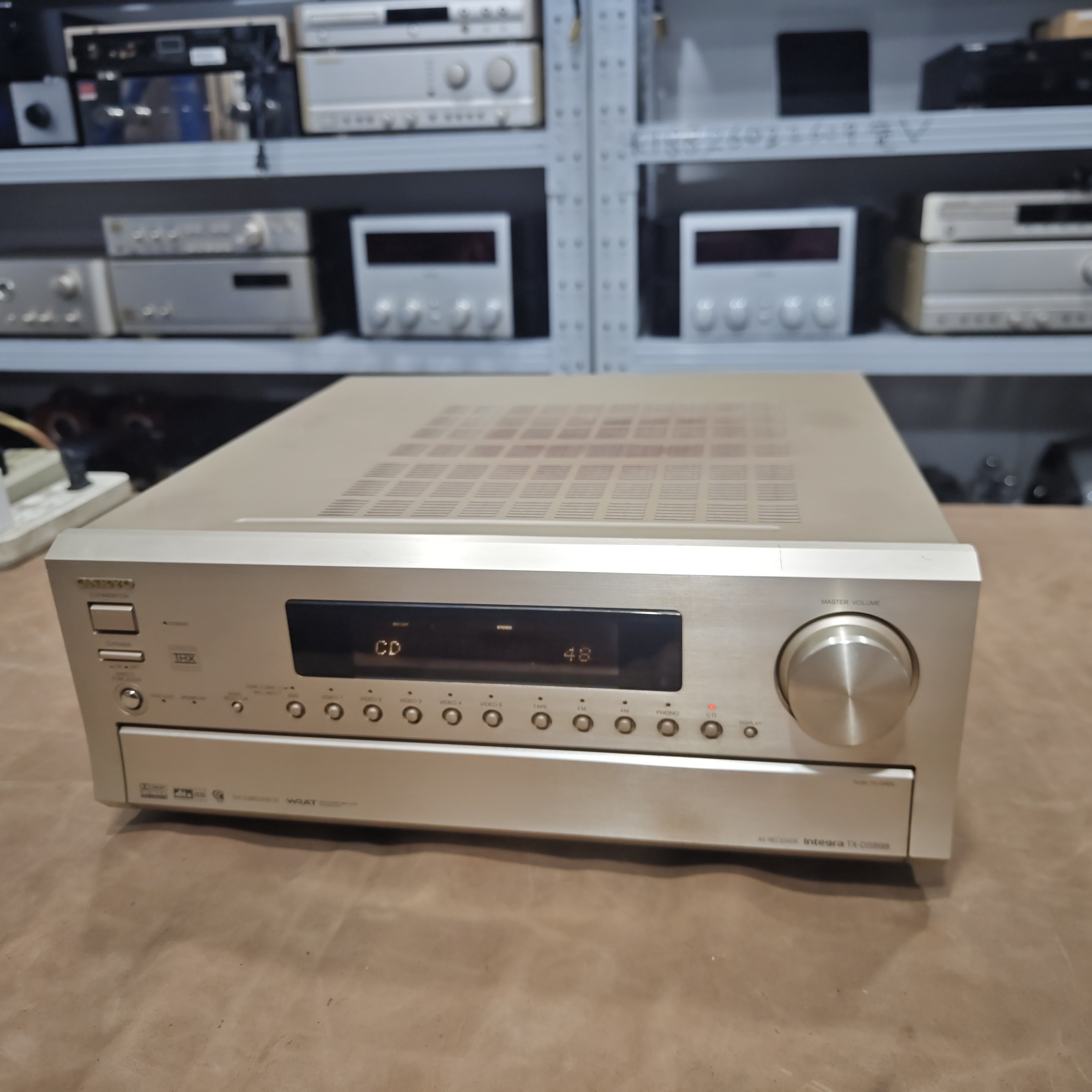 8新  二手安桥功放机898正常100V电源不包邮不支持退换