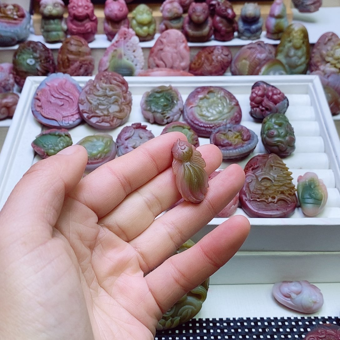 玛瑙/玉髓盐源玛瑙手串未镶嵌