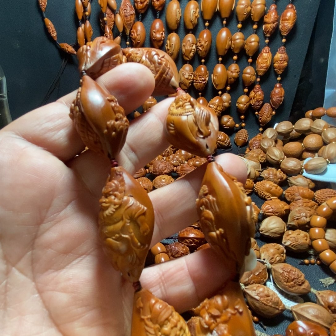 橄榄核手串/手链过***见橄榄核纯手工假一赔四