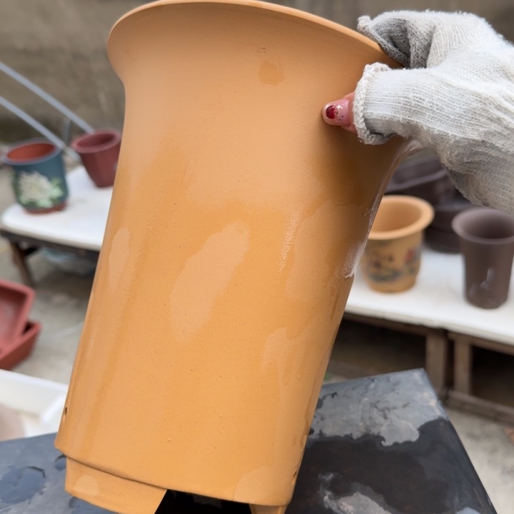 高度25口径20单只紫砂花盆