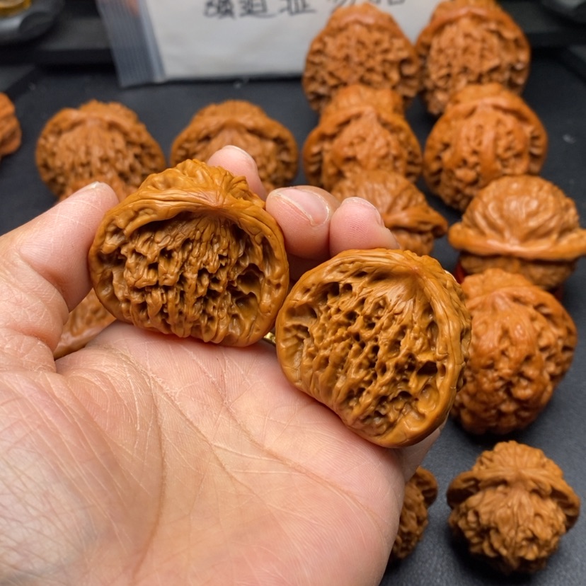 【闪购商品】文玩核桃把件c*。蛇头