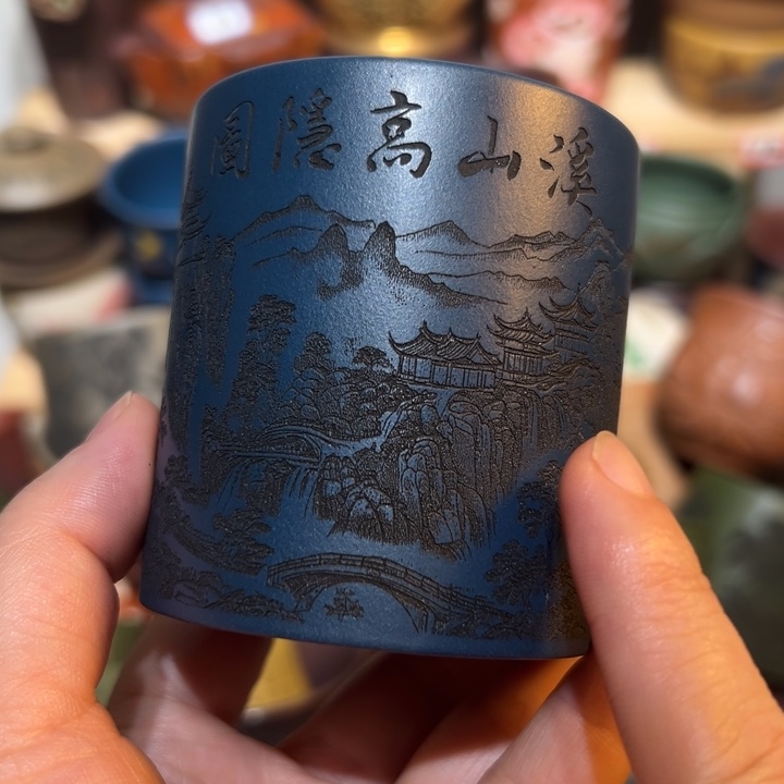 茶杯紫砂宜兴紫砂主人杯