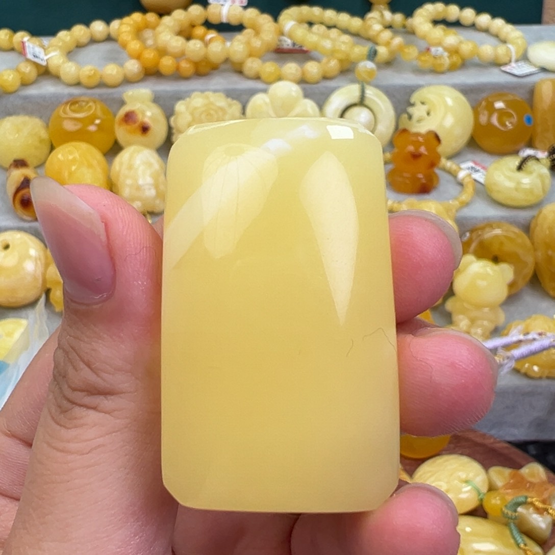 未镶嵌琥珀手链蜜蜡