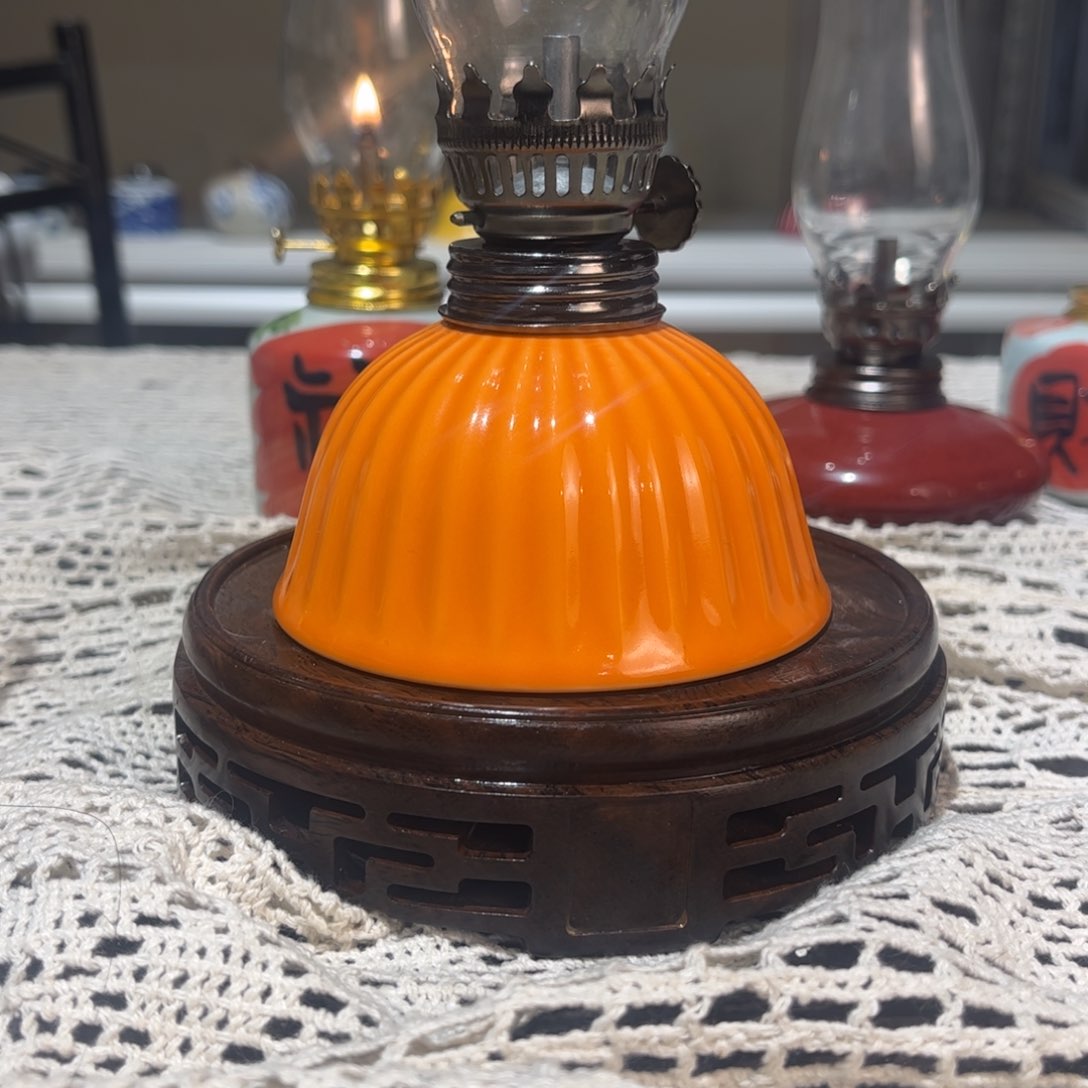 摆件景德镇陶瓷香薰灯