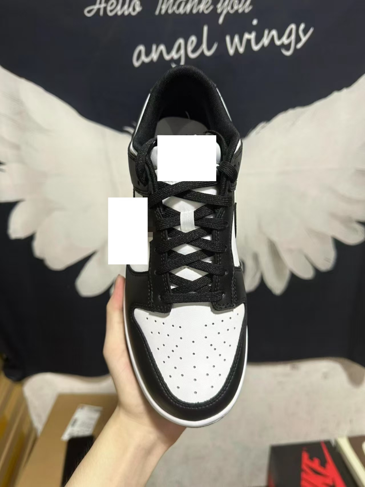 《莆田直发》莆田专供黑白熊猫男女同款休闲鞋低帮百搭情侣潮流