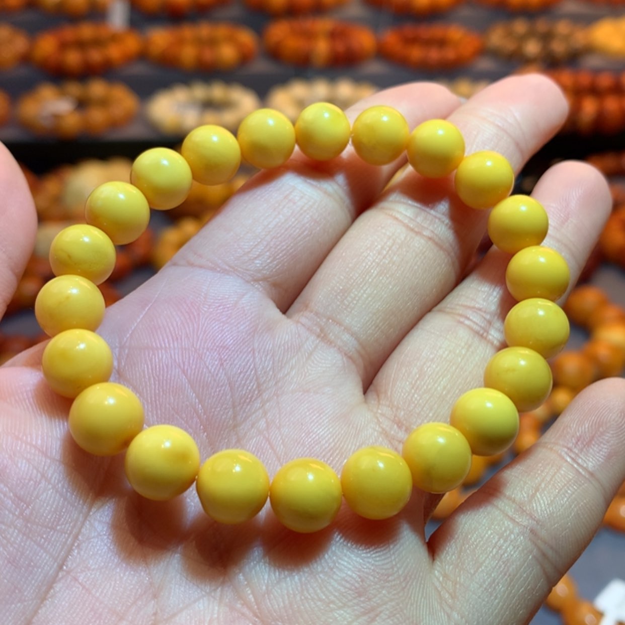 【闪购商品】未镶嵌蜜蜡手串蜜蜡手串