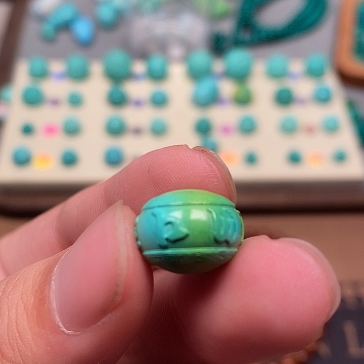 原生态湖北矿散珠配饰，尺寸14.5