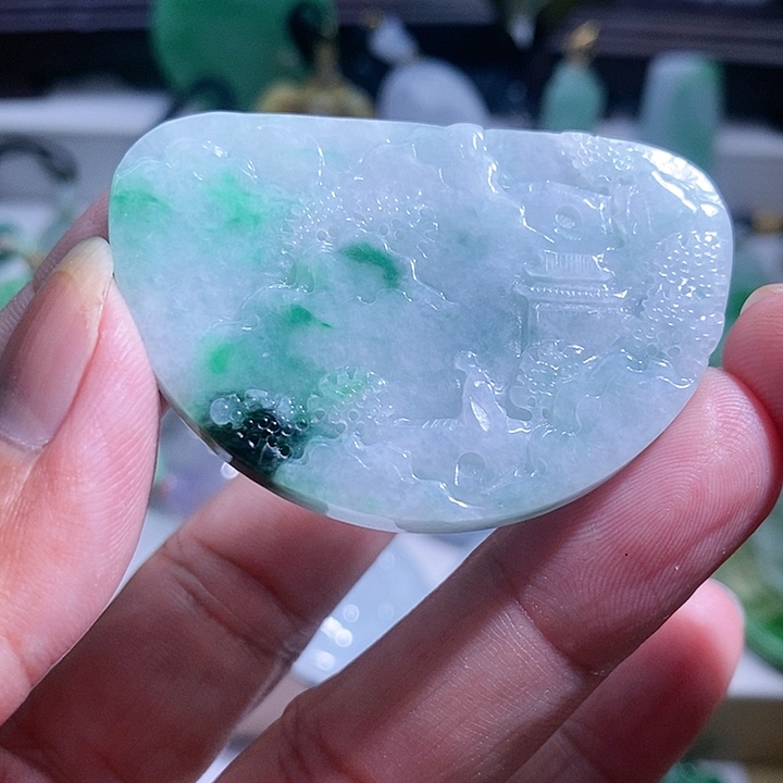 【闪购商品】翡翠挂件未镶嵌11111111111111