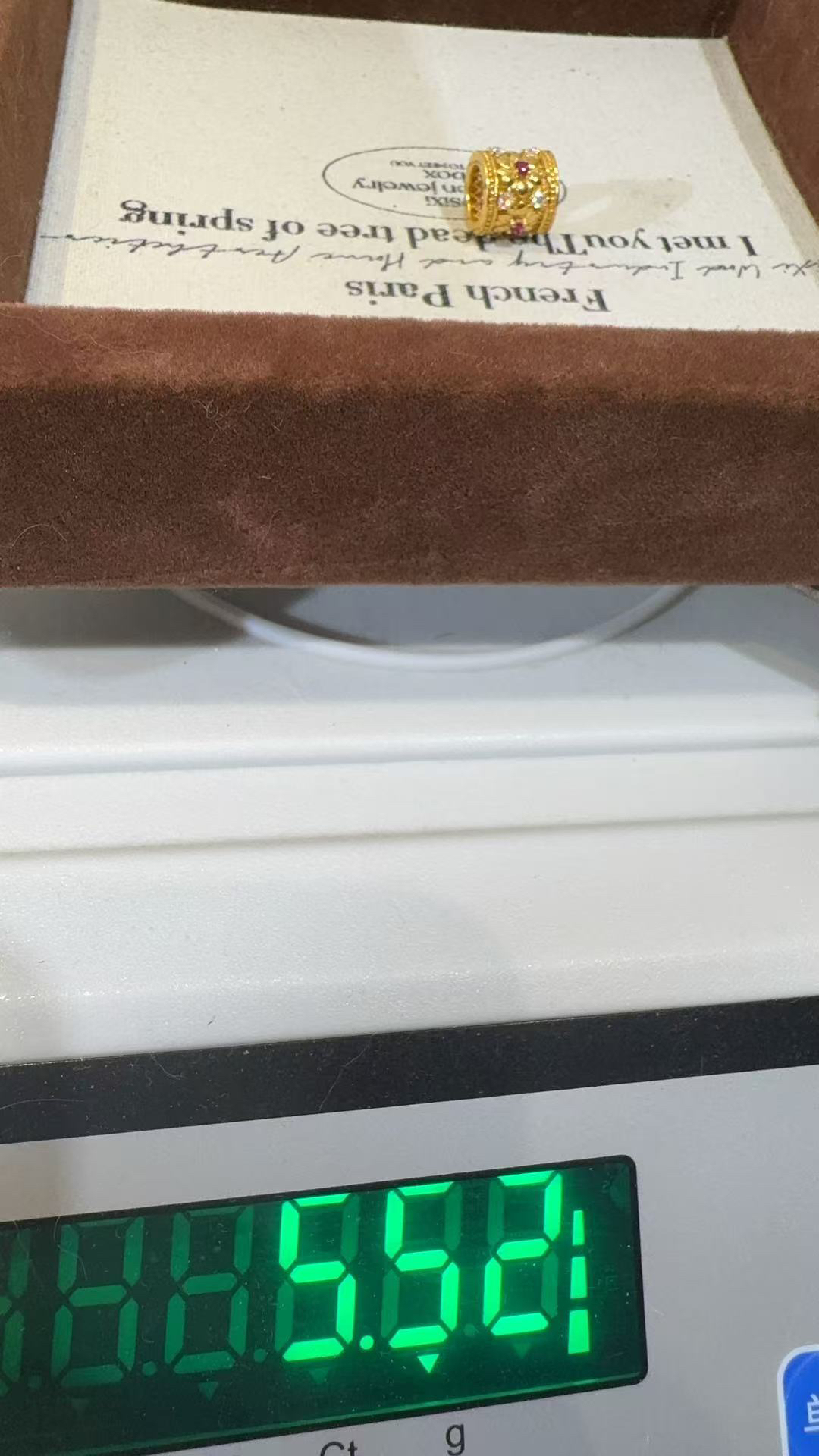 足金精品工艺吊坠