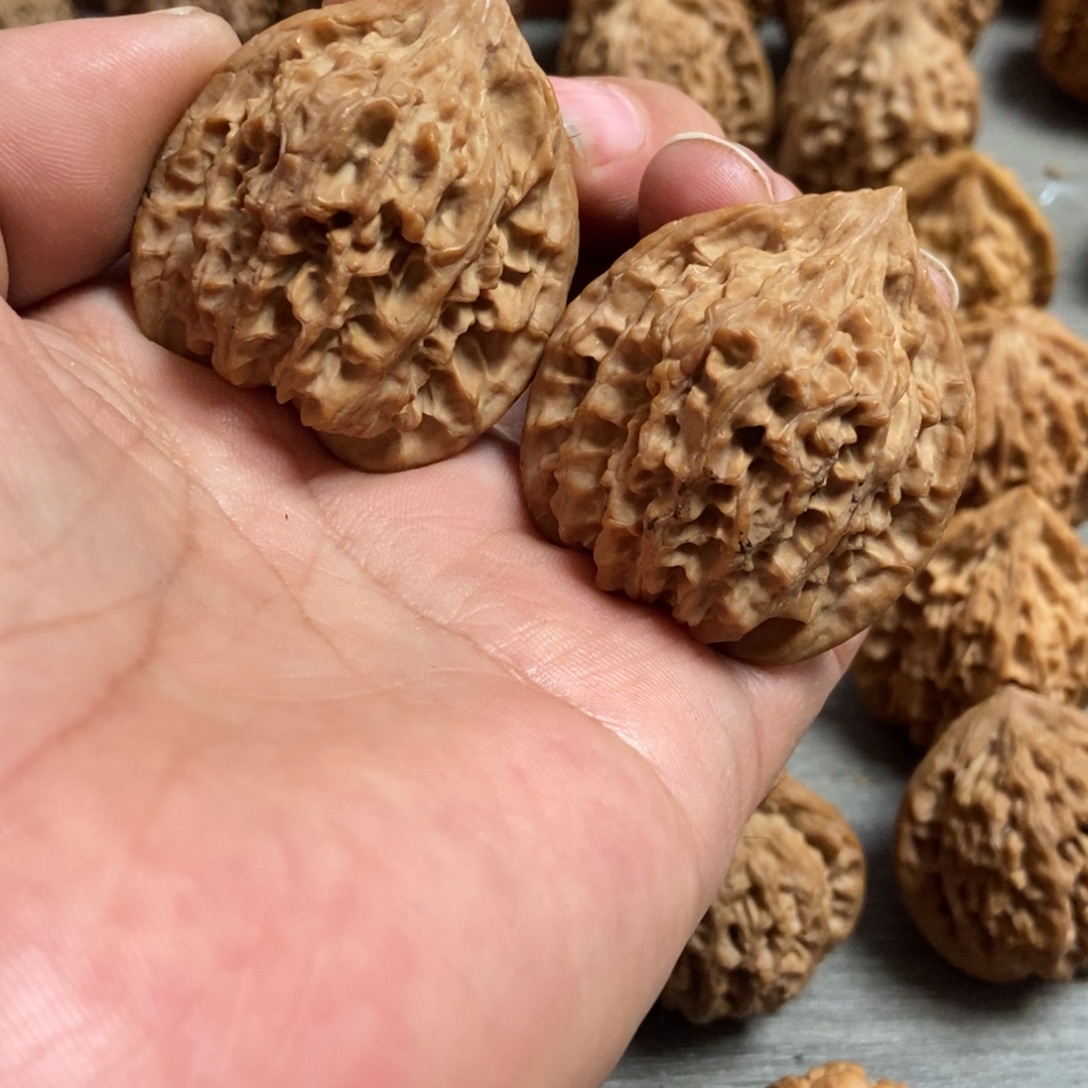 寻***人文玩核桃吊坠秦岭公子39尺