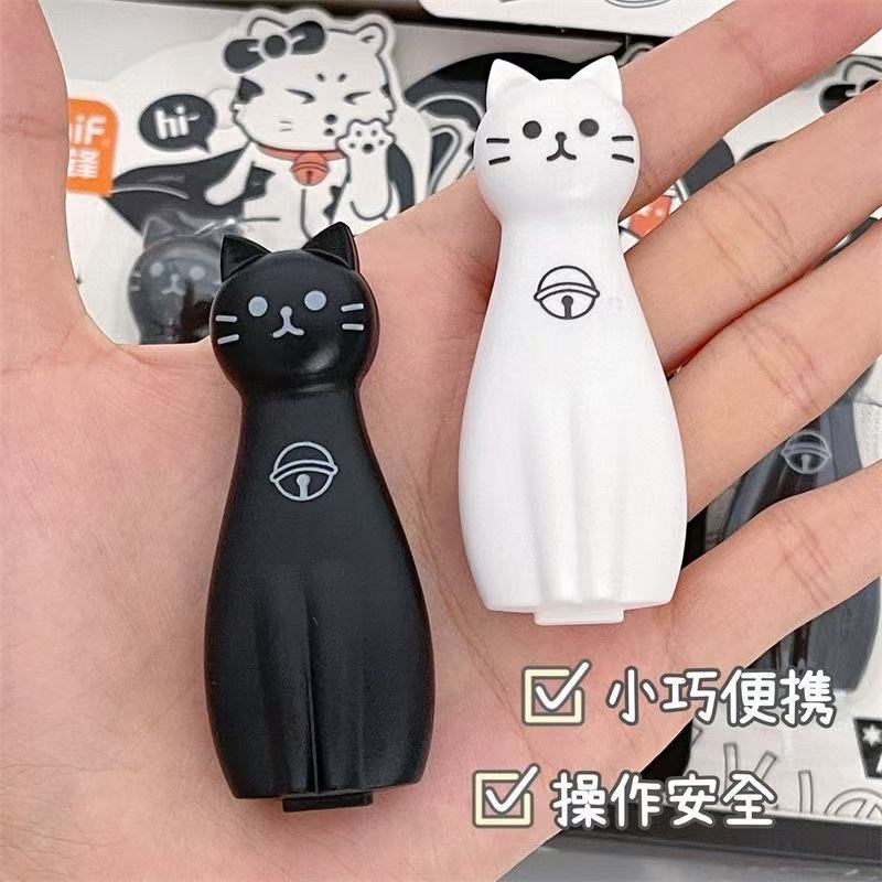 【新疆包邮】小小猫咪迷你美工刀（颜色随机）