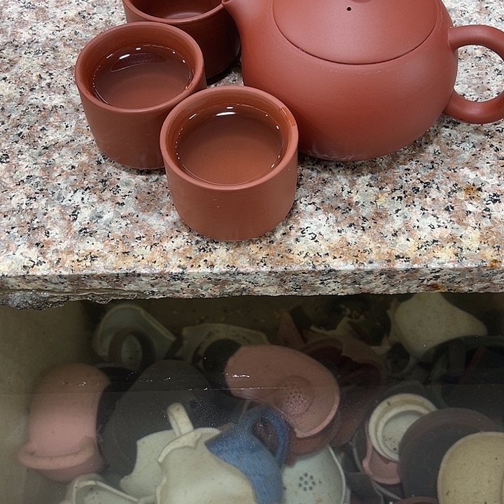 茶壶紫砂朱泥大红袍西施壶