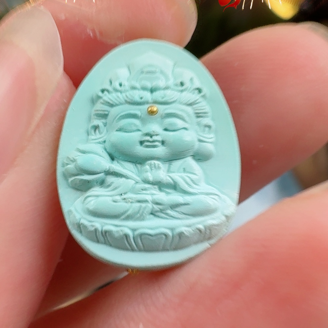 绿松石珠宝奇石未镶嵌